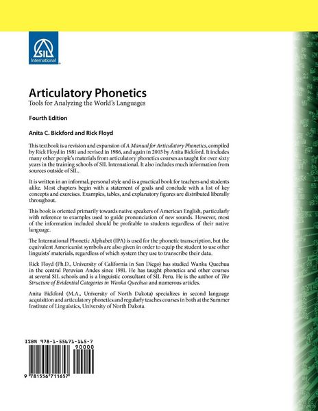 Produktbild: Articulatory Phonetics