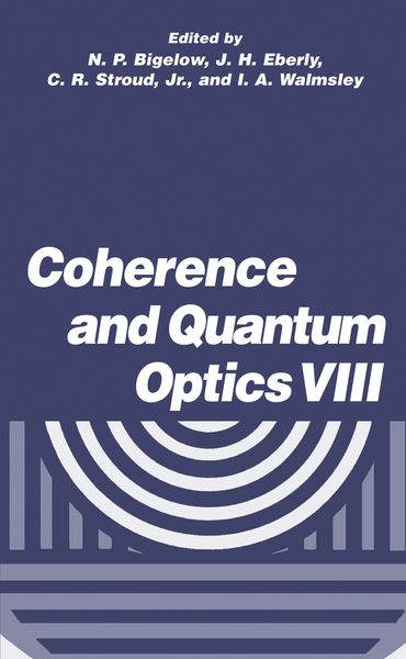 Produktbild: Coherence and Quantum Optics VIII