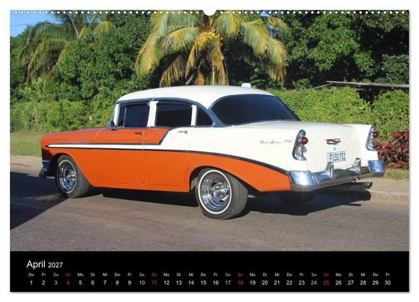 Produktbild: Oldtimertr&auml;ume auf KUBA (hochwertiger Premium Wandkalender 2027 DIN A2 quer), Kunstdruck in Hochglanz