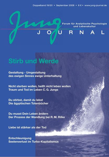 Produktbild: Jung Journal 19/20 - Stirb und Werde
