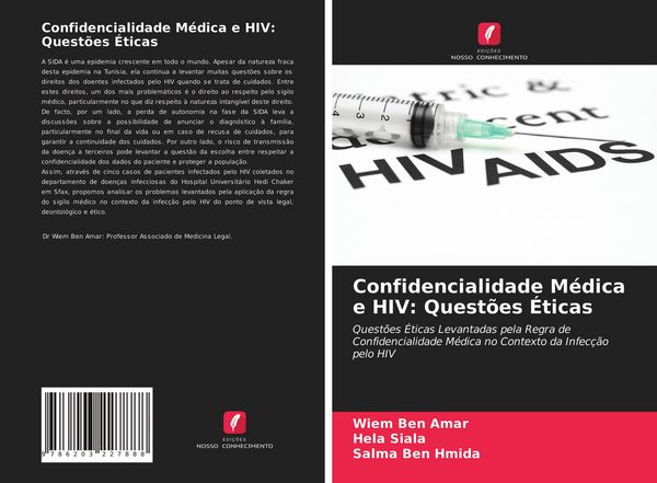 Produktbild: Confidencialidade M&eacute;dica e HIV: Quest&otilde;es &Eacute;ticas