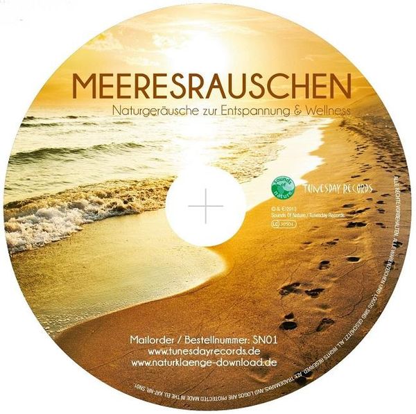 Produktbild: Meeresrauschen - Naturkl&auml;nge zur Entspannung & Wellness