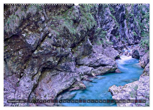 Produktbild: Slowenien - Soca Tal (hochwertiger Premium Wandkalender 2026 DIN A2 quer), Kunstdruck in Hochglanz