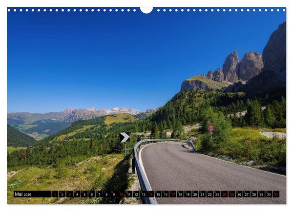 Produktbild: Das Gr&ouml;dner Tal - Im Herzen der Dolomiten (Wandkalender 2026 DIN A3 quer), CALVENDO Monatskalender
