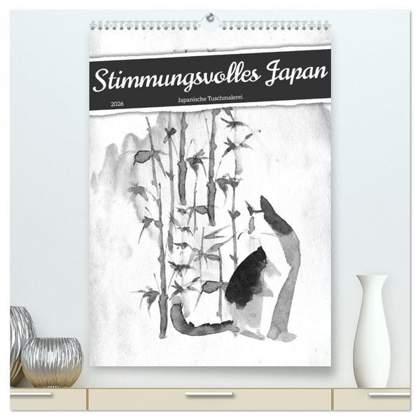 Produktbild: Stimmungsvolles Japan (hochwertiger Premium Wandkalender 2026 DIN A2 hoch), Kunstdruck in Hochglanz