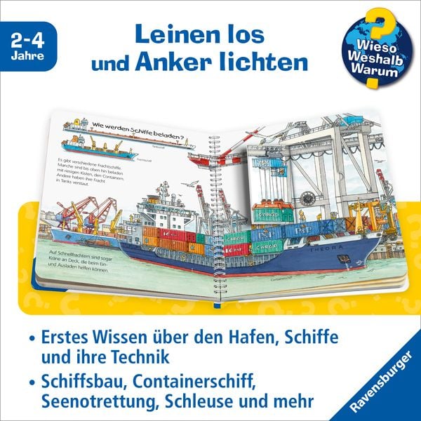 Produktbild: Wieso? Weshalb? Warum? junior, Band 8 - Die Schiffe