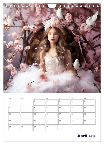Produktbild: Die lebhafte Jahreszeiten! (Wandkalender 2026 DIN A4 hoch), CALVENDO Monatskalender