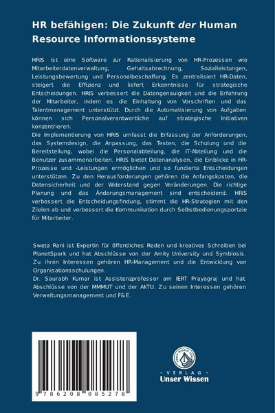 Produktbild: HR bef&auml;higen: Die Zukunft der Human Resource Informationssysteme