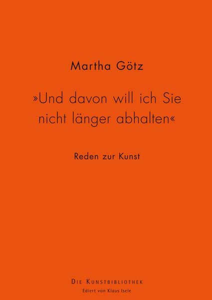 Produktbild: "Und davon will ich Sie nicht l&auml;nger abhalten"