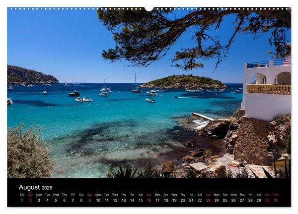 Produktbild: Majorca 2026 Insights (High Quality Premium Wall Calendar 2026 DIN A2 landscape),CALVENDO 12 Month Wall Calendar