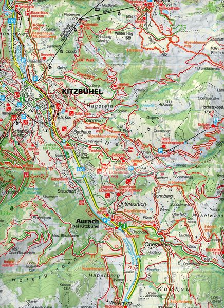 Produktbild: Mayr Wanderkarte Kitzb&uuml;hel XL 1:25.000