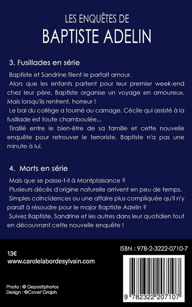 Produktbild: Les Enqu&ecirc;tes de Baptiste Adelin