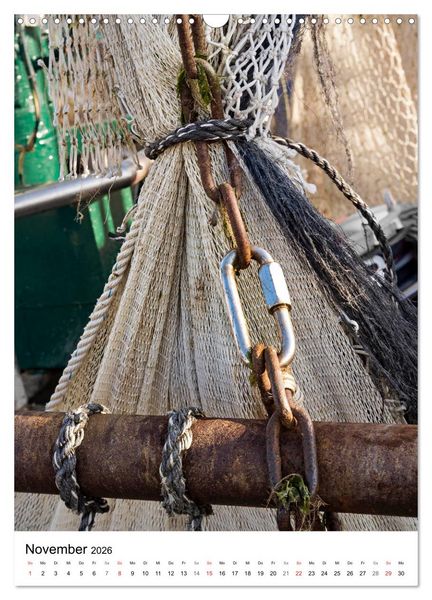 Produktbild: GREETSIEL Rund um den Hafen (Wandkalender 2026 DIN A3 hoch), CALVENDO Monatskalender