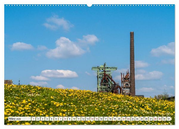 Produktbild: Das Ruhrgebiet (Wandkalender 2026 DIN A2 quer), CALVENDO Monatskalender
