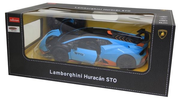 Produktbild: Lamborghini Hurac&aacute;n STO 1:14 blau 2,4GHz T&uuml;r manuell