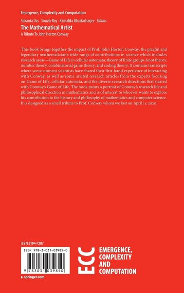 Produktbild: The Mathematical Artist