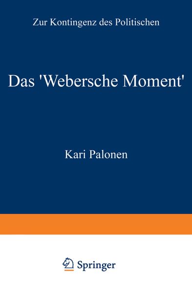 Produktbild: Das &lsquo;Webersche Moment&rsquo;