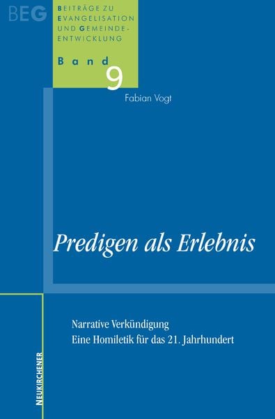 Produktbild: Predigen als Erlebnis