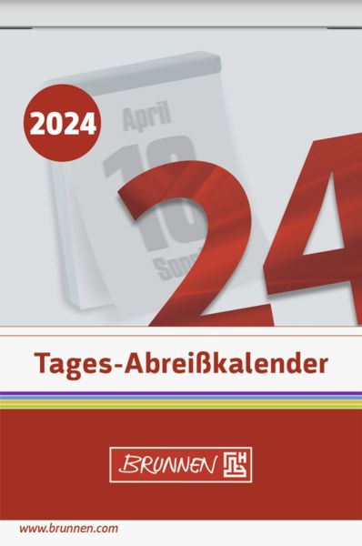 Produktbild: Brunnen Tagesabrei&szlig;kalender 6,5x10cm Nr.4