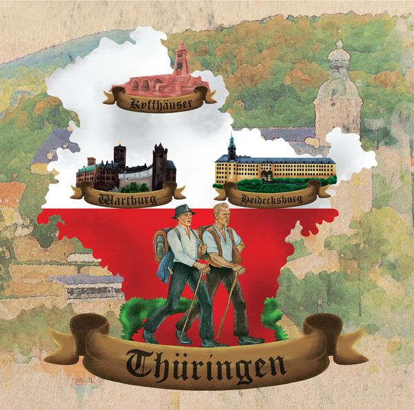 Produktbild: Th&uuml;ringen - Hymnen und Volkslieder