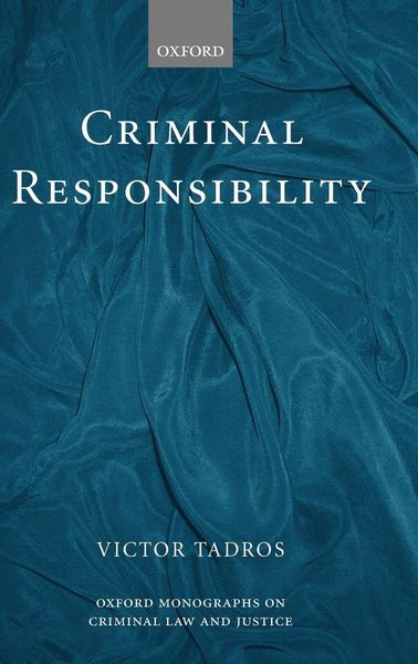Produktbild: Criminal Responsibility