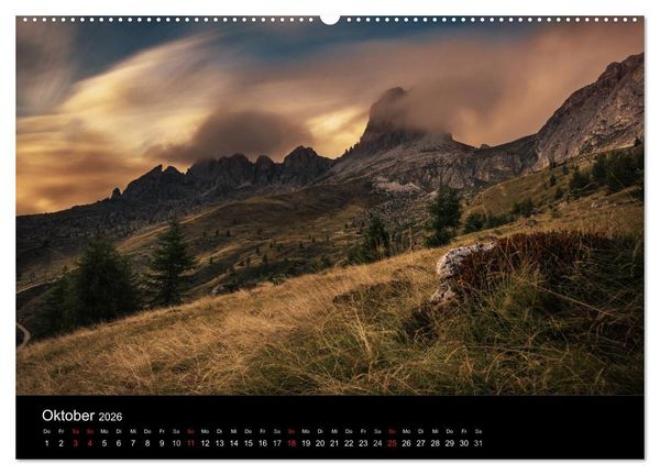 Produktbild: Von Venetien nach S&uuml;dtirol (Wandkalender 2026 DIN A2 quer), CALVENDO Monatskalender