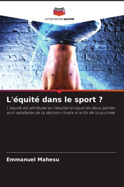 Produktbild: L'&eacute;quit&eacute; dans le sport ?