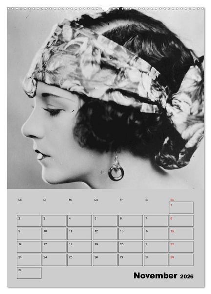 Produktbild: Diven der Stummfilm-&Auml;ra (hochwertiger Premium Wandkalender 2026 DIN A2 hoch), Kunstdruck in Hochglanz