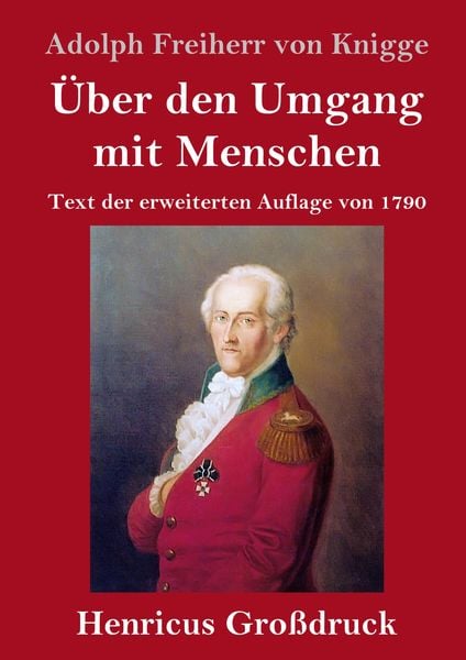 Produktbild: &Uuml;ber den Umgang mit Menschen (Gro&szlig;druck)