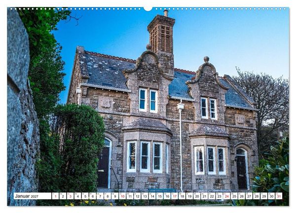 Produktbild: Englands charmante Wohnh&auml;user (hochwertiger Premium Wandkalender 2027 DIN A2 quer), Kunstdruck in Hochglanz