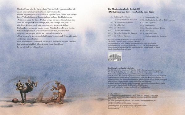 Produktbild: Der Karneval der Tiere (Das musikalische Bilderbuch mit CD und zum Streamen)
