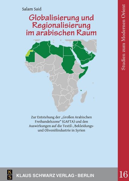Produktbild: Globalisierung und Regionalisierung im arabischen Raum