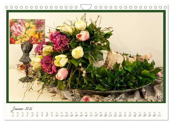 Produktbild: Raum f&uuml;r Blumen (Wandkalender 2026 DIN A4 quer), CALVENDO Monatskalender