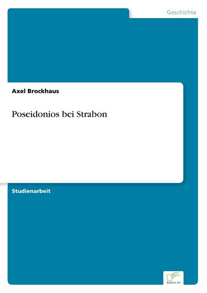 Produktbild: Poseidonios bei Strabon