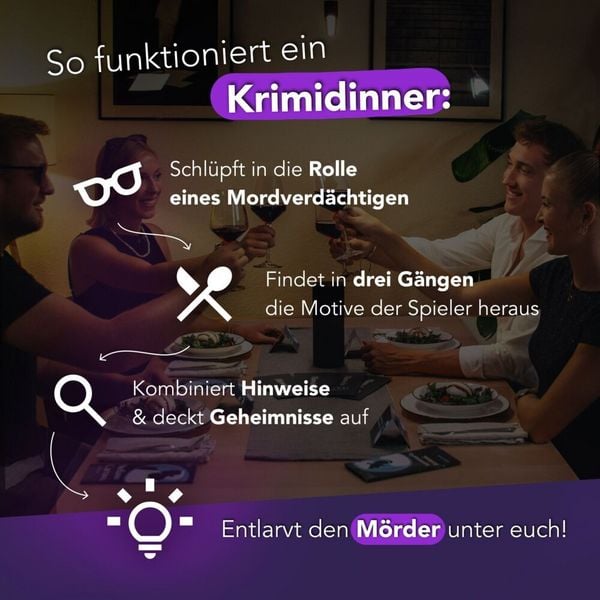 Produktbild: CRIMECASES Krimidinner: Das letzte Meeting
