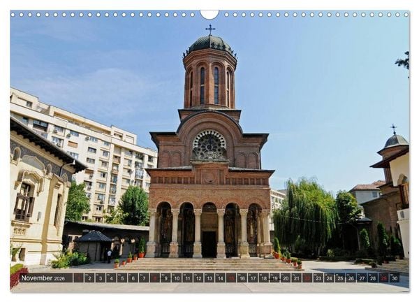Produktbild: Bukarest - Paris des Ostens (Wandkalender 2026 DIN A3 quer), CALVENDO Monatskalender