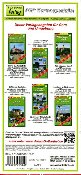 Produktbild: Stadtplan Gera