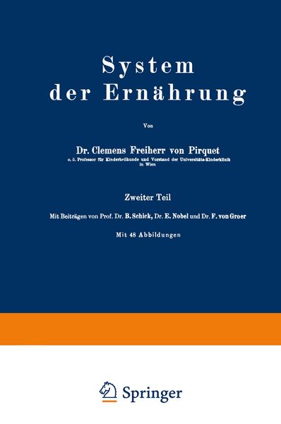 Produktbild: System der Ern&auml;hrung