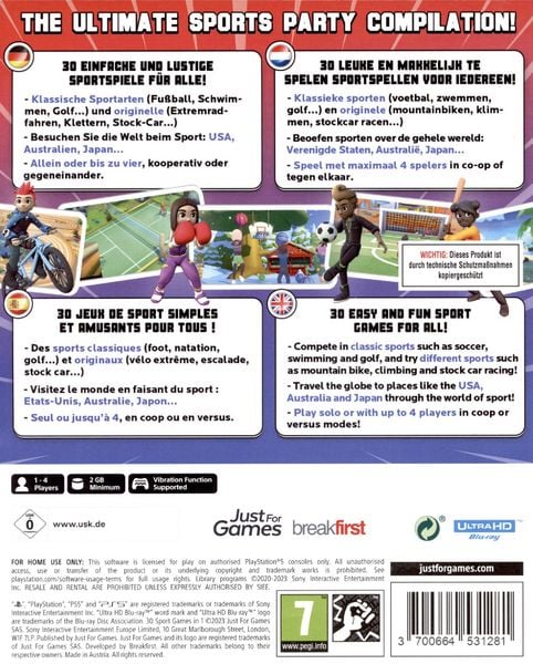 Produktbild: 30 Sport Games in 1