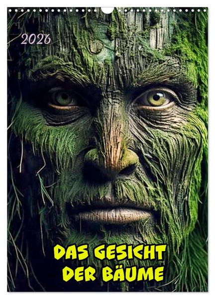 Produktbild: Das Gesicht der B&auml;ume (Wandkalender 2026 DIN A3 hoch), CALVENDO Monatskalender