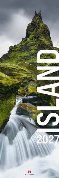 Produktbild: Island Vertikal Kalender 2027