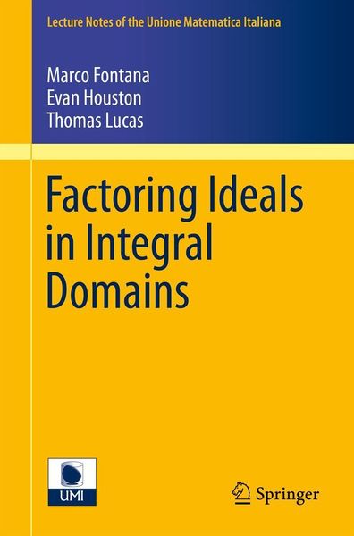 Produktbild: Factoring Ideals in Integral Domains
