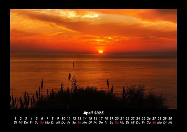 Produktbild: Sonnenuntergang 2025 Fotokalender DIN A3