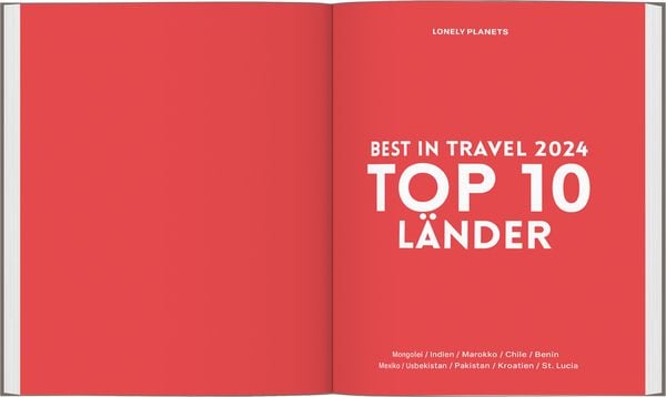 Produktbild: LONELY PLANET Reiseführer Lonely Planet Best in Travel 2024