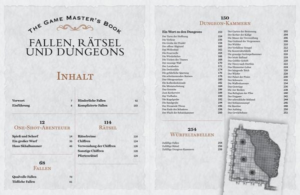 Produktbild: The Game Master&rsquo;s Book: Fallen, R&auml;tsel und Dungeons