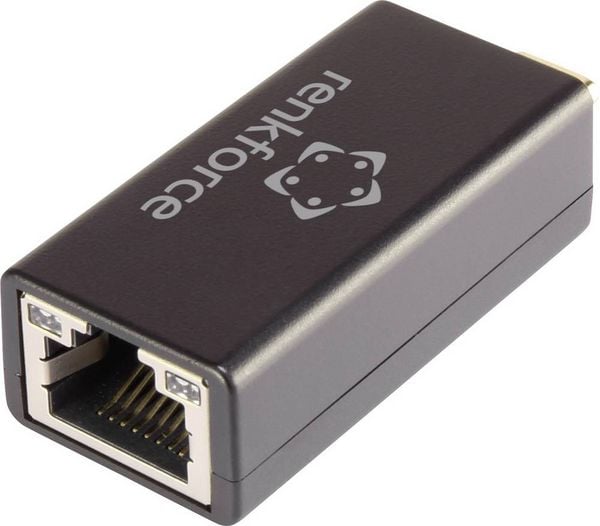 Produktbild: Renkforce RF-3386050 Netzwerkadapter 1000 MBit/s USB-C&reg; (USB 3.2 Gen 1), Gigabit-LAN (1 Gbit/s)