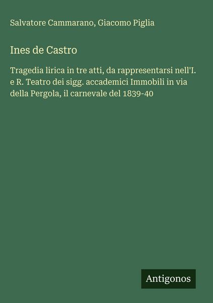 Produktbild: Ines de Castro