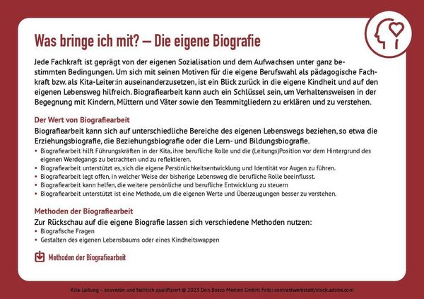 Produktbild: Kita-Leitung &ndash; souver&auml;n und fachlich qualifiziert
