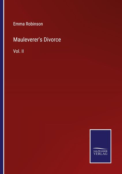 Produktbild: Mauleverer's Divorce
