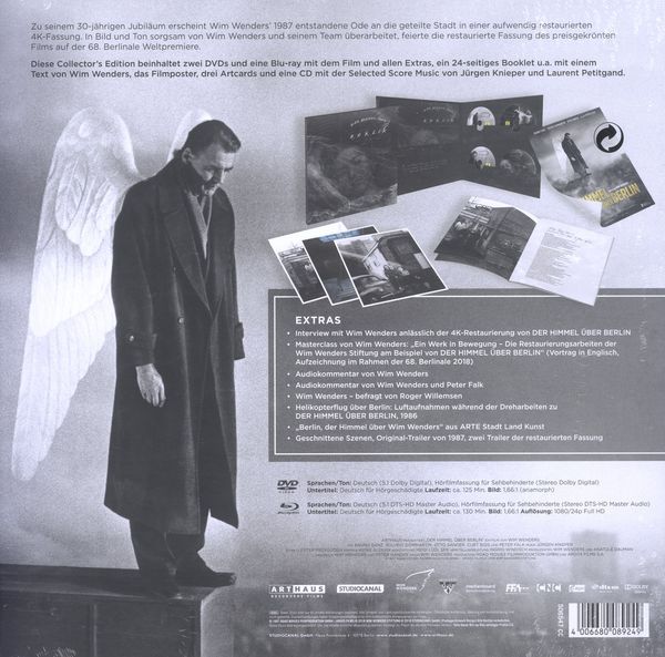 Produktbild: Der Himmel &uuml;ber Berlin - Limited Collector's Edition (+ DVD)